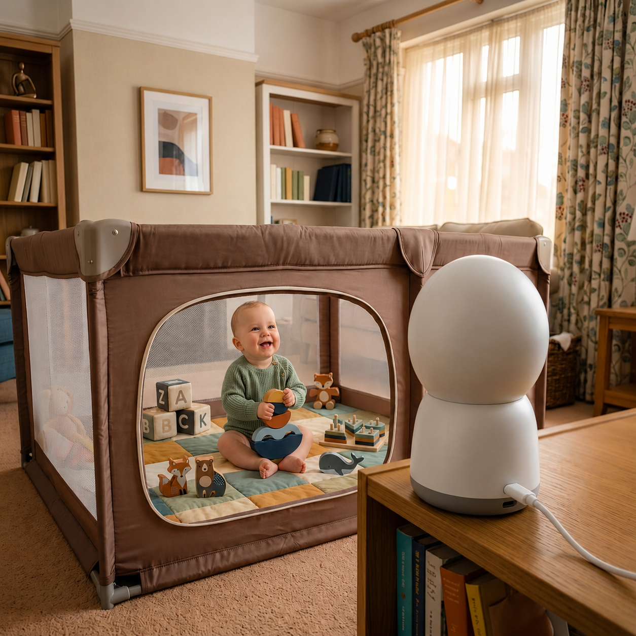 Babyphone kaalino sentinelle surveille bebe dans la chambre