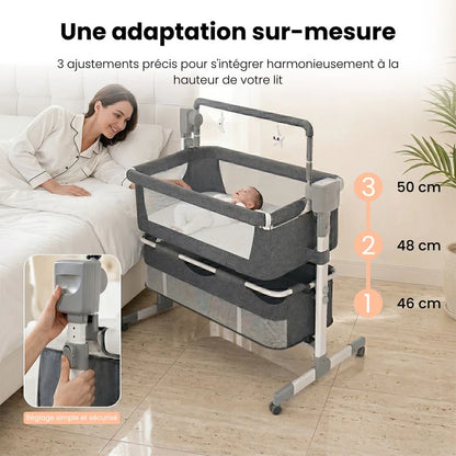 Cododo  nova reglages hauteur du berceau