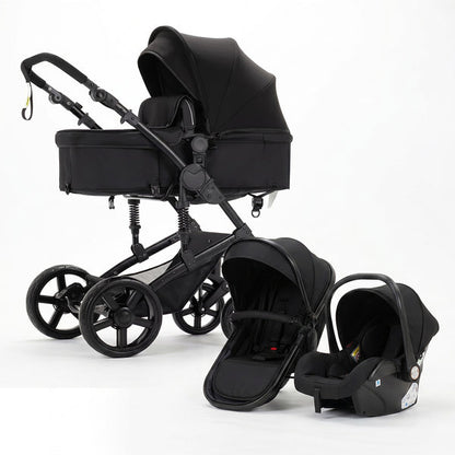Poussette kaalino couleur noire