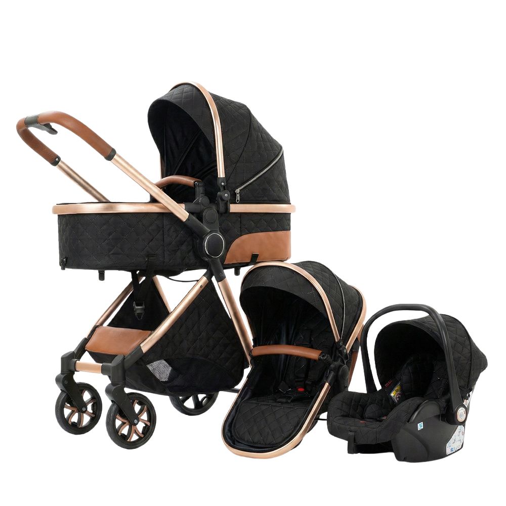 Poussette Kaalino 3 en 1 pour bébé et maman